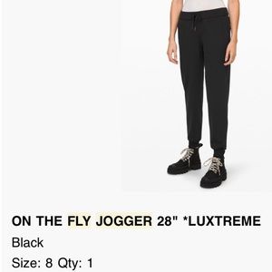 Lululemon On The Fly Jogger 28” Luxtreme